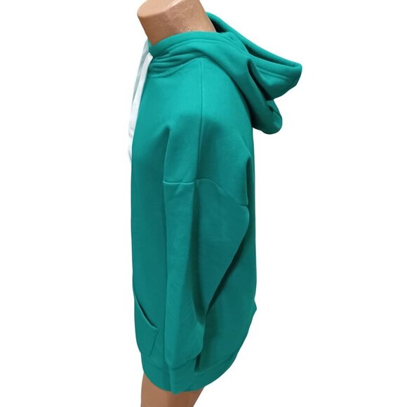 Zenana Outfitters Green Hoodie Sweatshirt L Mens Cotton/Polyester Blend - Picture 2 of 7